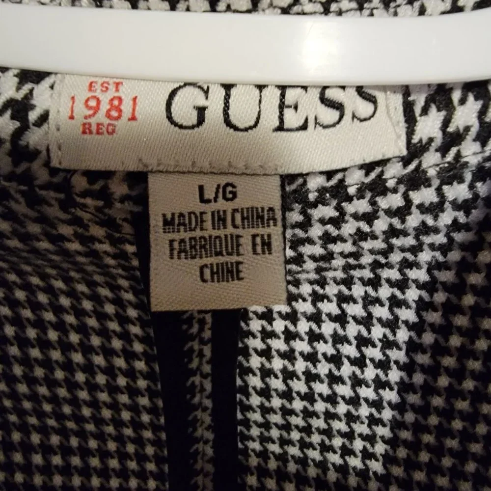 Black and grey patterned blazer - Picture 6 of 6